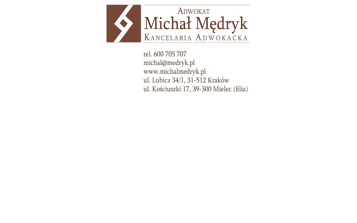 https://michalmedryk.pl